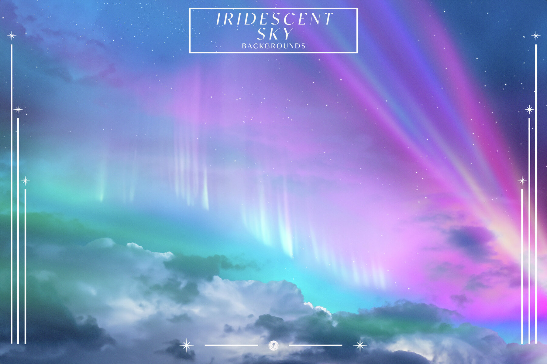 Iridescent Sky Backgrounds 13