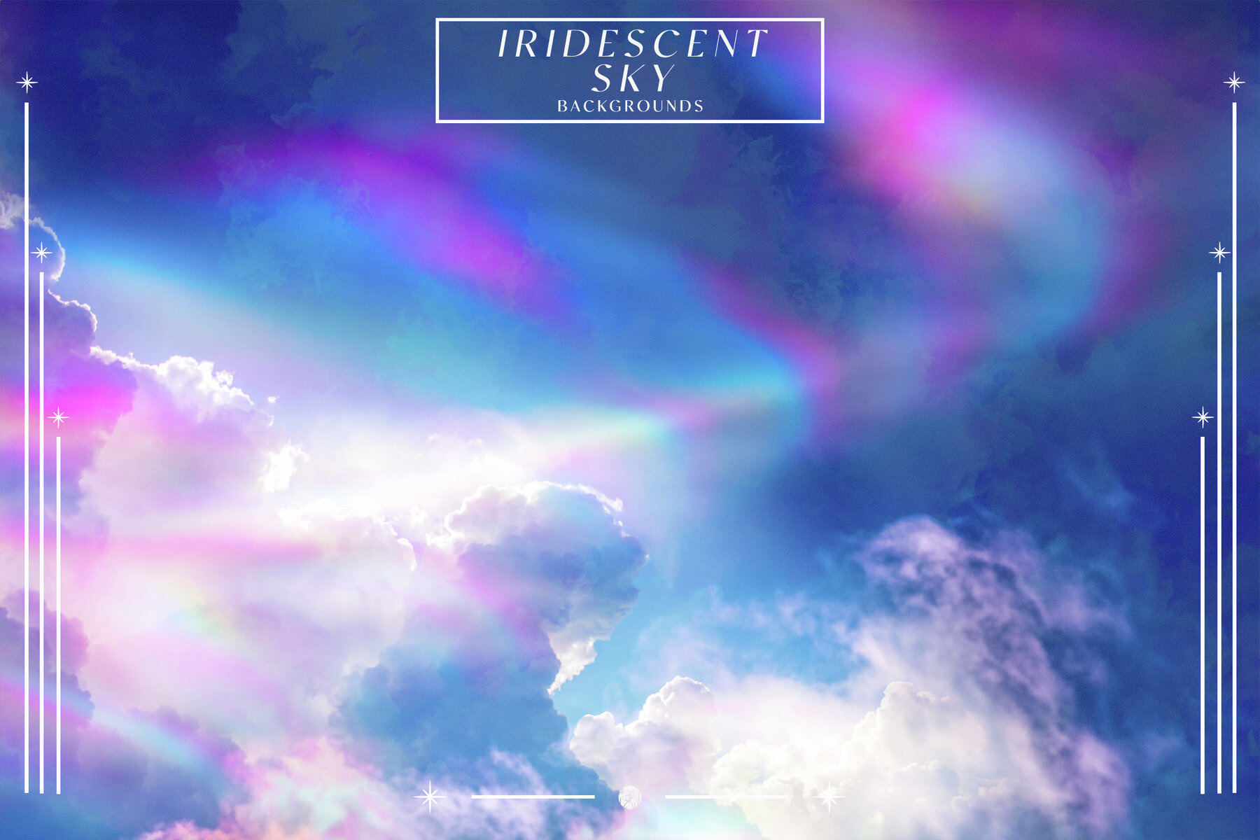 Iridescent Sky Backgrounds 18