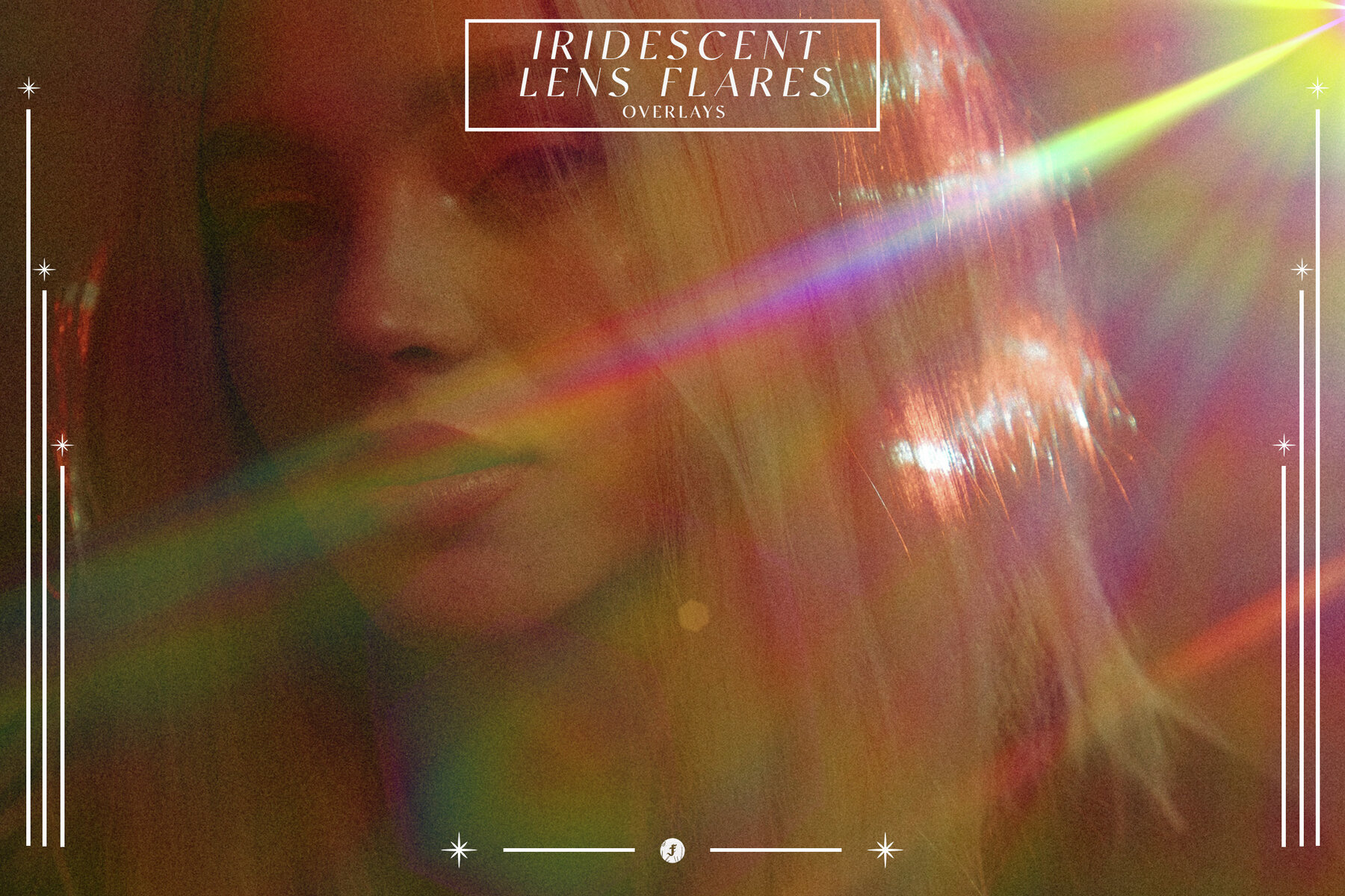 Iridescent Lens Flares Overlays 14