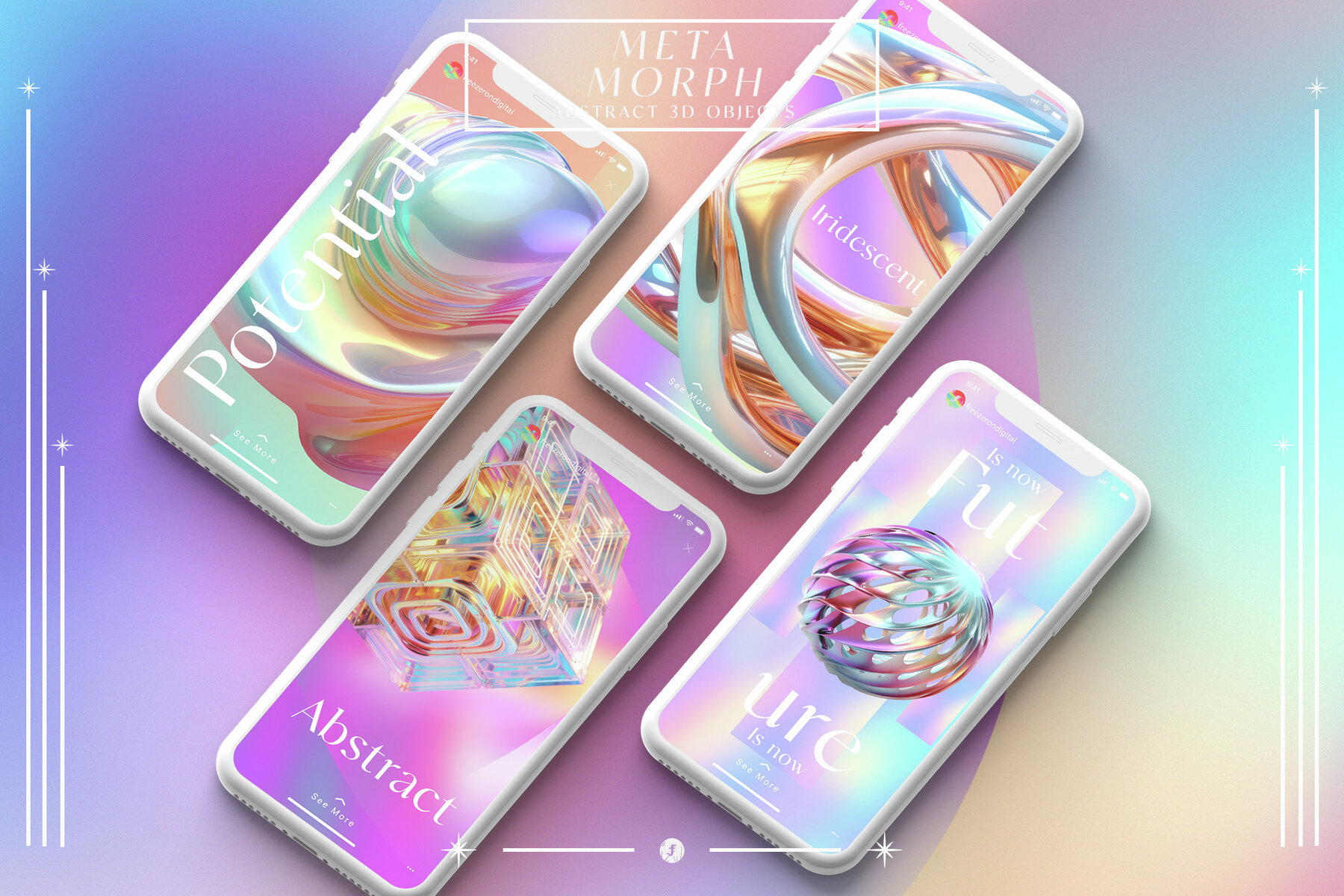 MateMorph Abstract 3D Objects 6