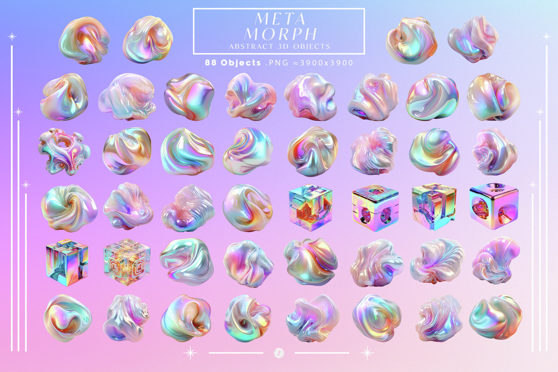 MateMorph Abstract 3D Objects 8