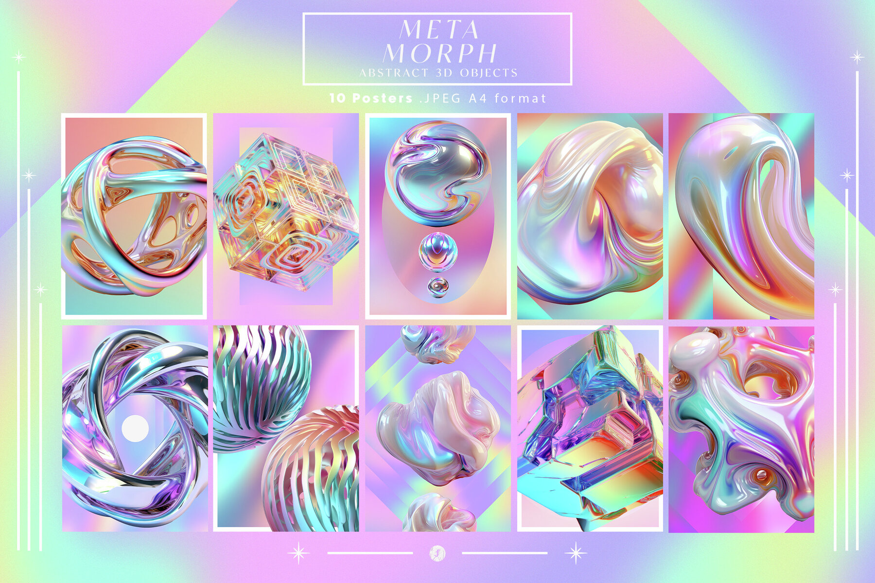 MateMorph Abstract 3D Objects 15