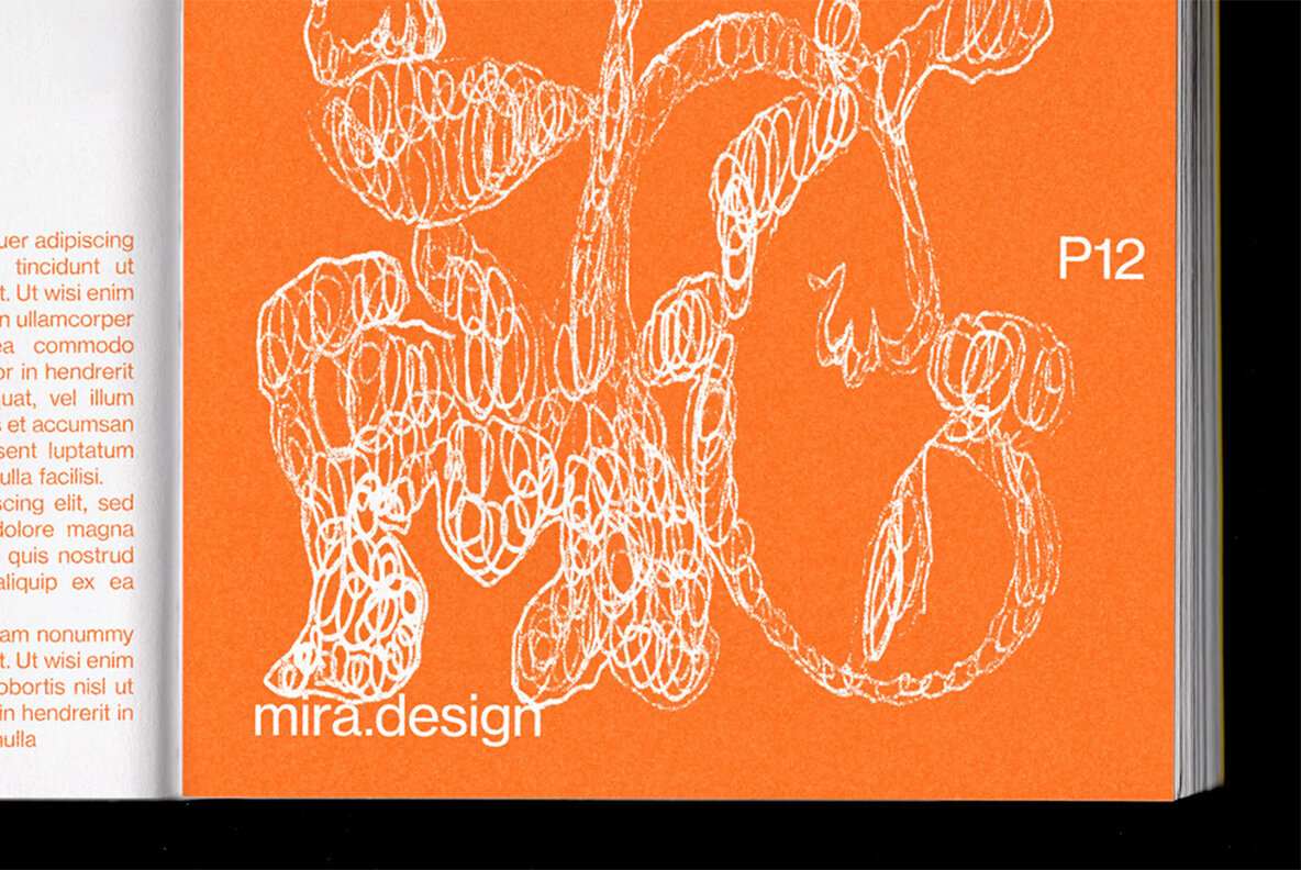 Magazine Spread Mockup 4