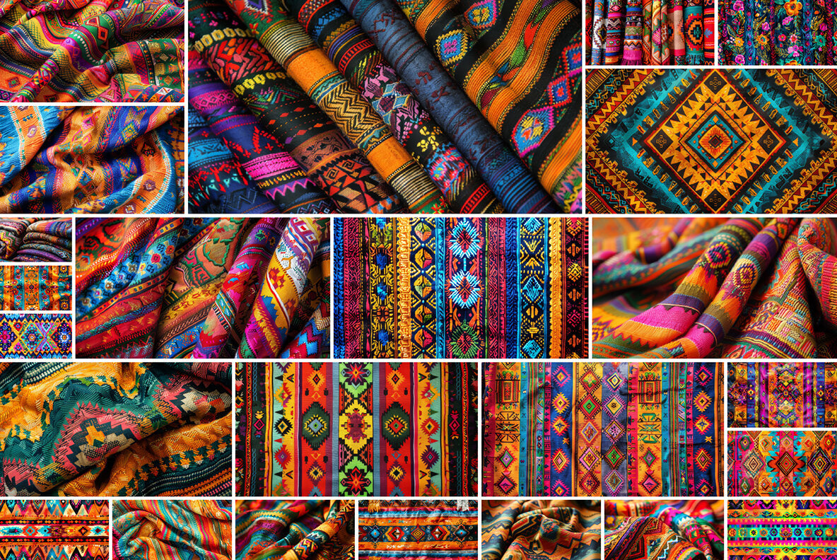 South American Fabric Patterns 2