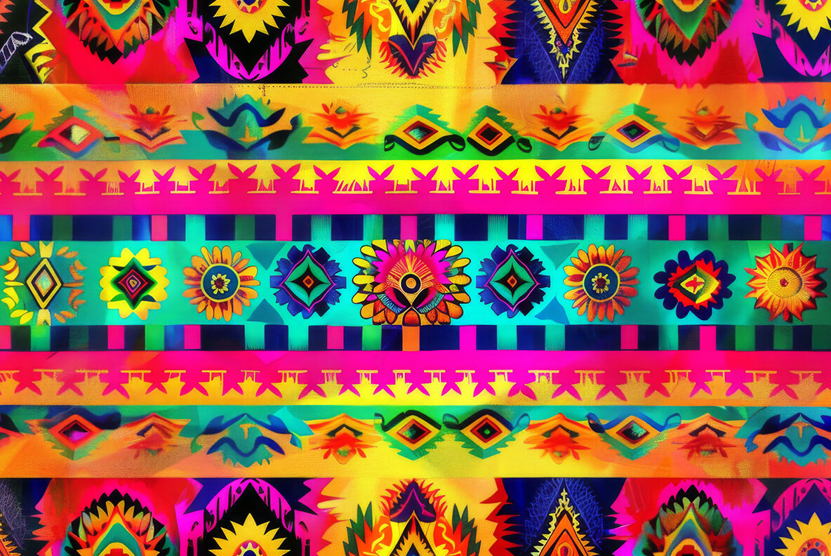 South American Fabric Patterns 8