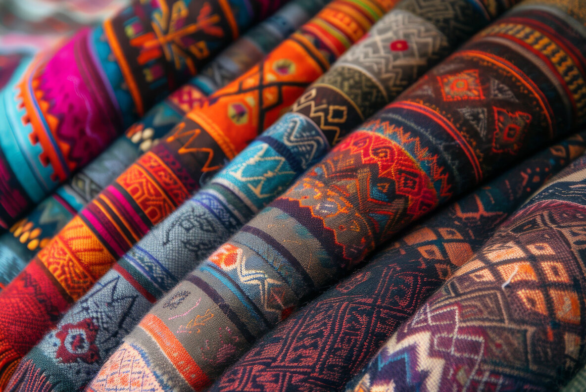 South American Fabric Patterns 12