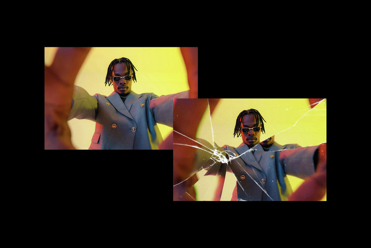 Broken Glass Photo Effect 2