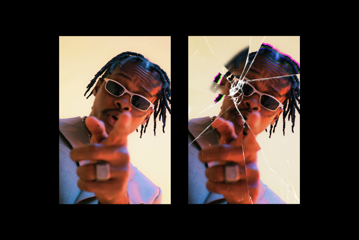 Broken Glass Photo Effect 7