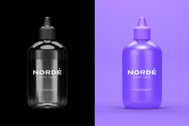 Skincare Bottle Cosmetic Mockup