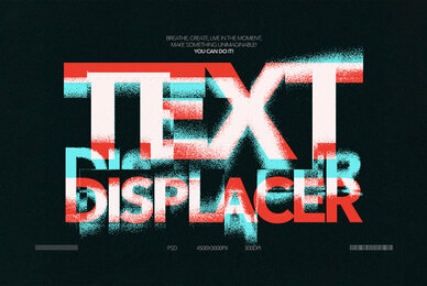 Distortion Text Effect