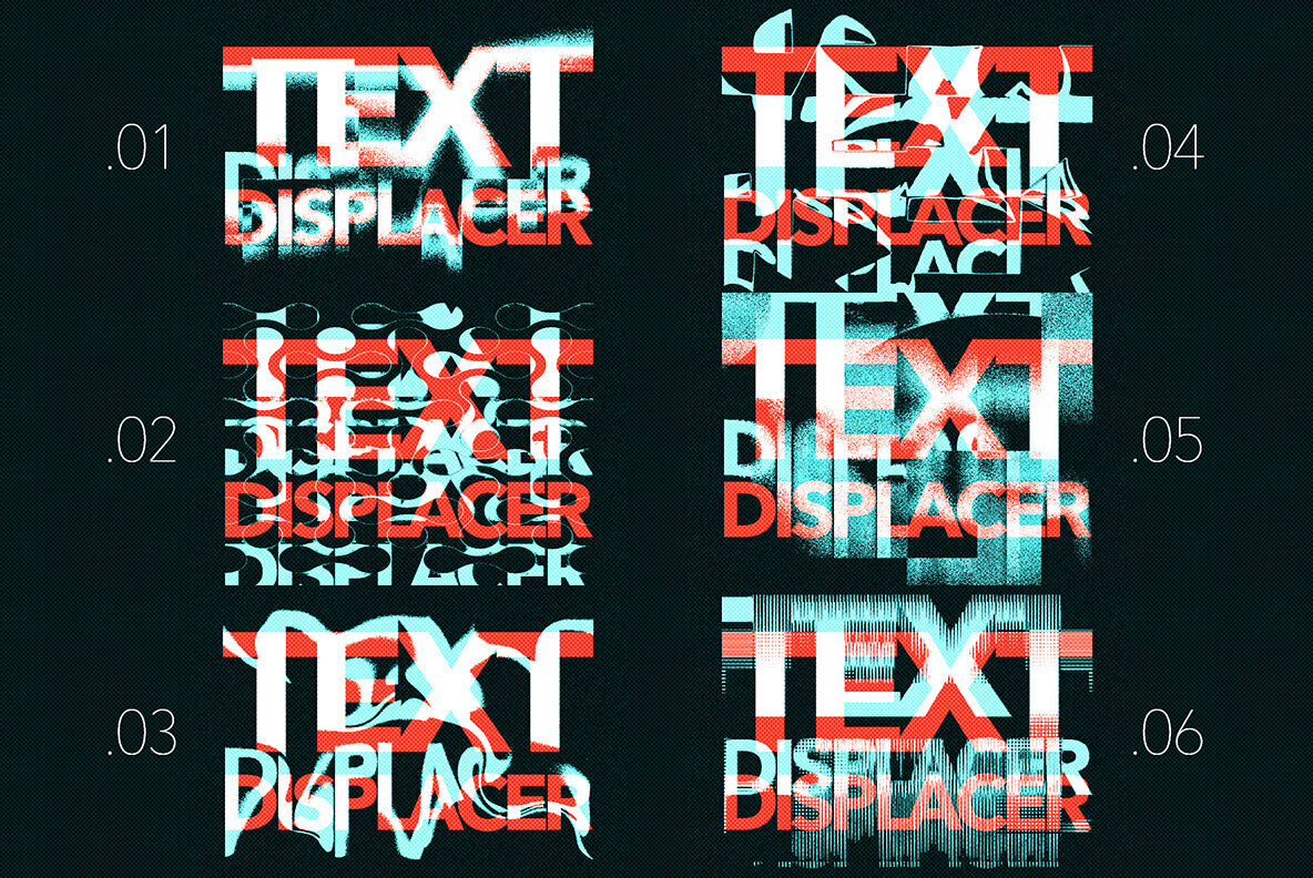 Distortion Text Effect 2