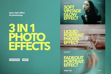 3 IN 1 Portrait Photo Effects