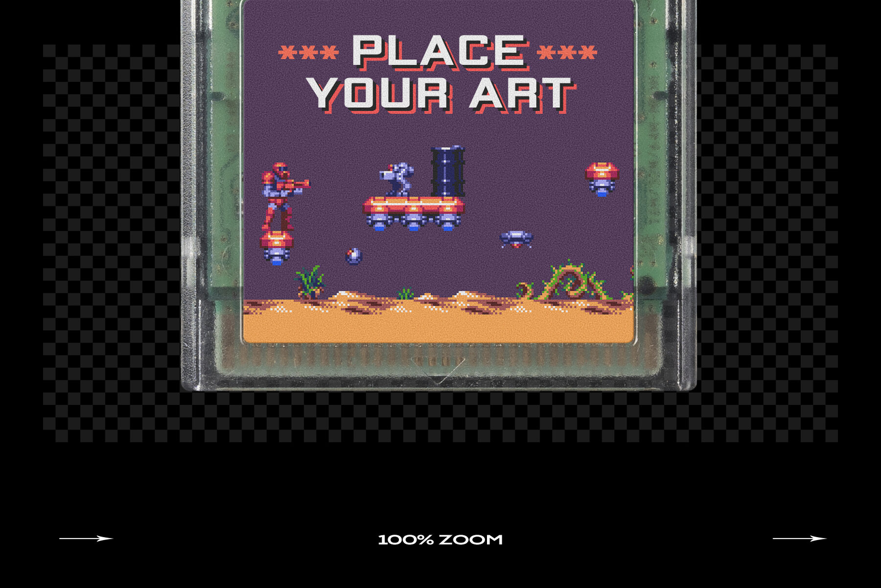 Game Cartridge Mockup Bundle Retro 11