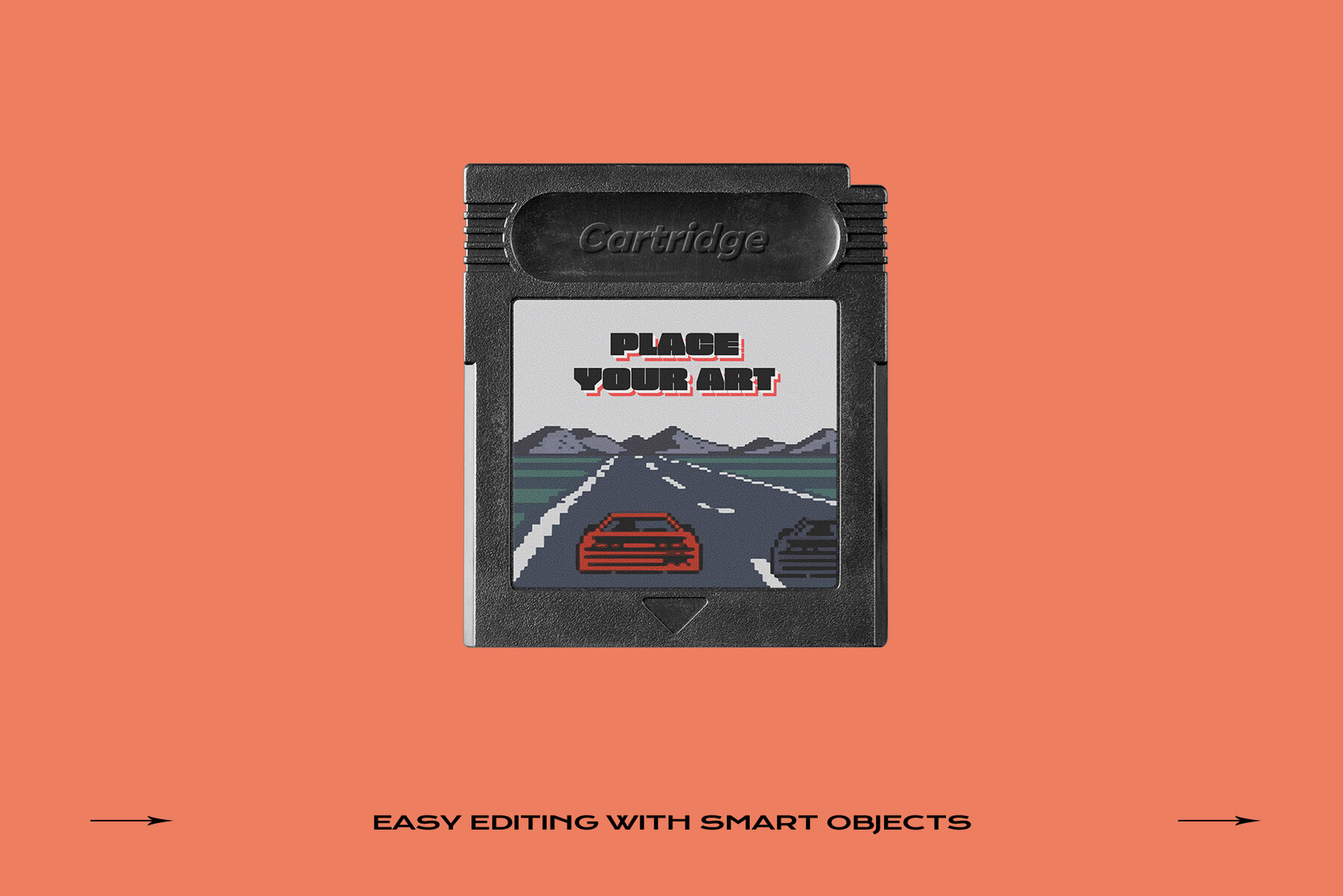 Game Cartridge Mockup Bundle Retro 13