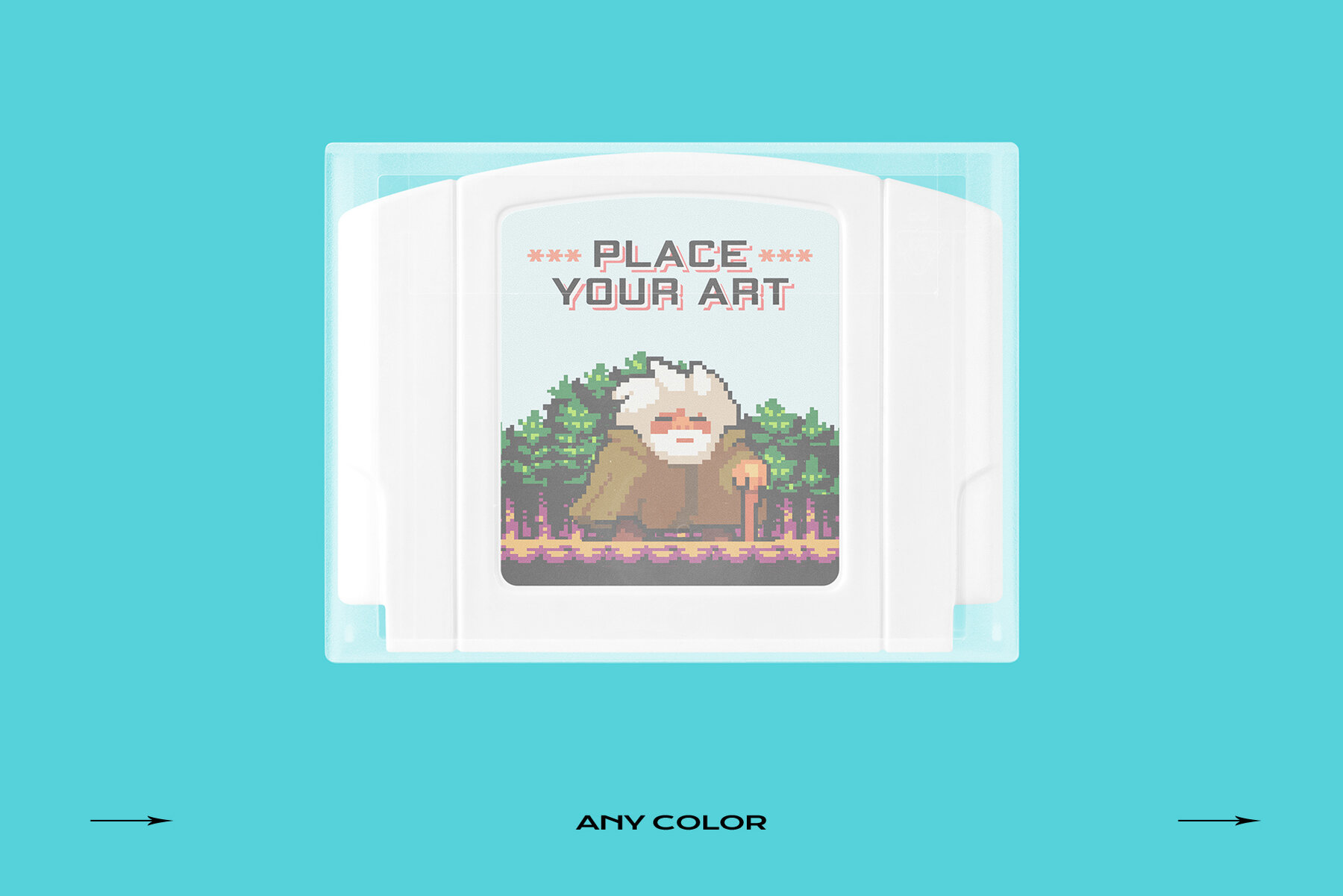 Game Cartridge Mockup Bundle Retro 24
