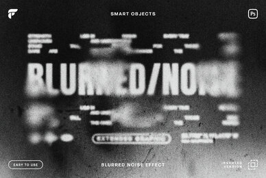 Blurred Noise Effect