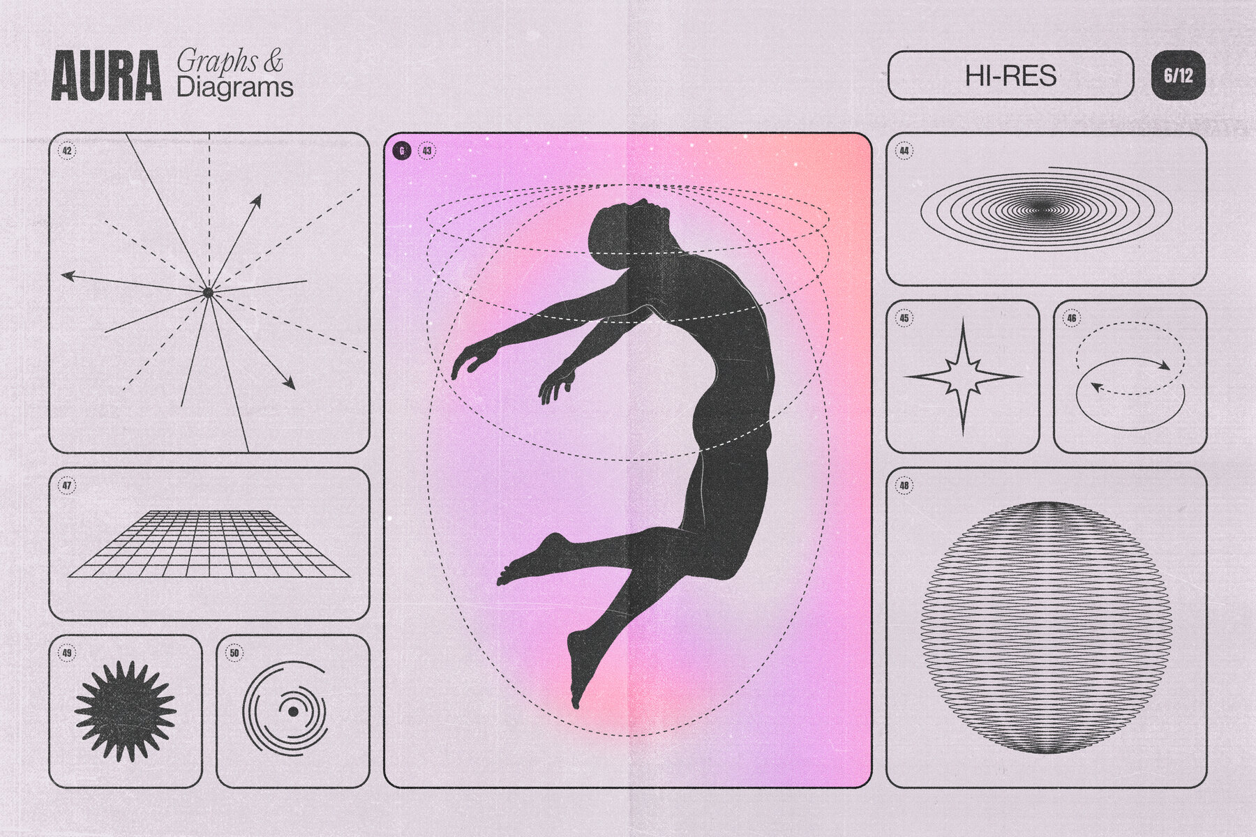 Aura Energy Flow   Mindful Abstract Graphics Pack 14