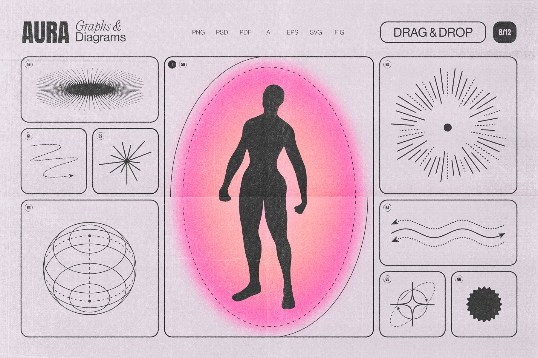 Aura Energy Flow   Mindful Abstract Graphics Pack 18