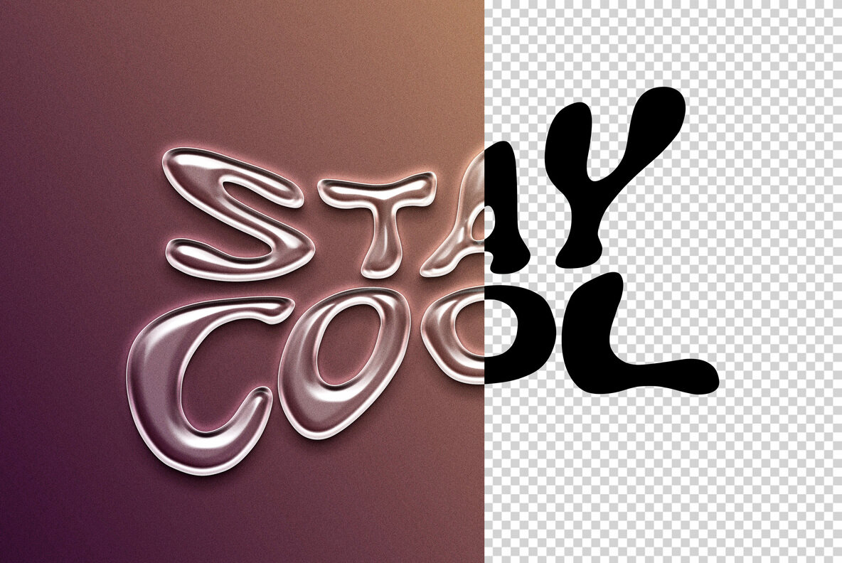 Plastic Gloss Text Effect 5