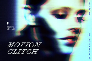 Motion Glitch Photo Effect