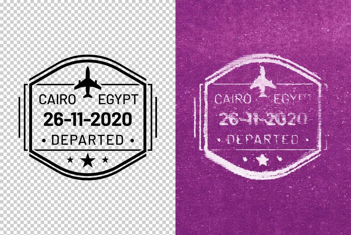 Trashy Printer Text and Logos Effect 3