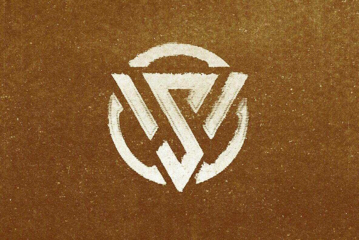 Trashy Printer Text and Logos Effect 5