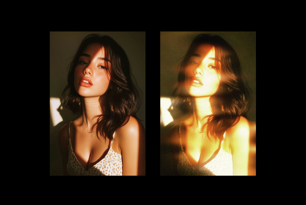 Wavy Light Photo Effect 7