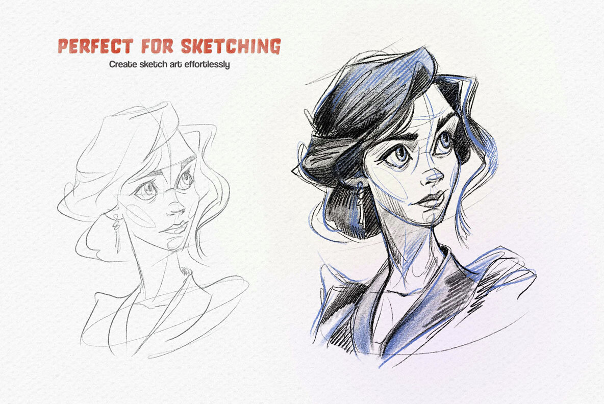 Pencil Party Procreate Brushes 3