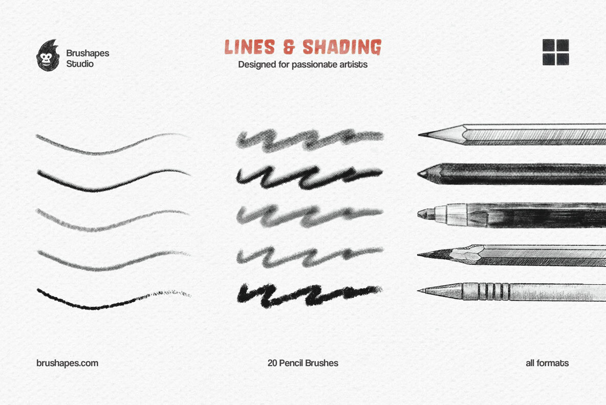 Multi App Pencil Party Brushes 2