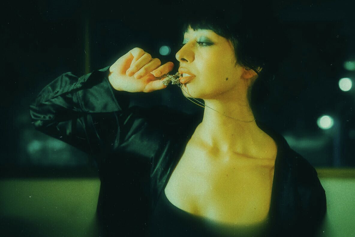 Cinematic Green Tint Photo Effect 3