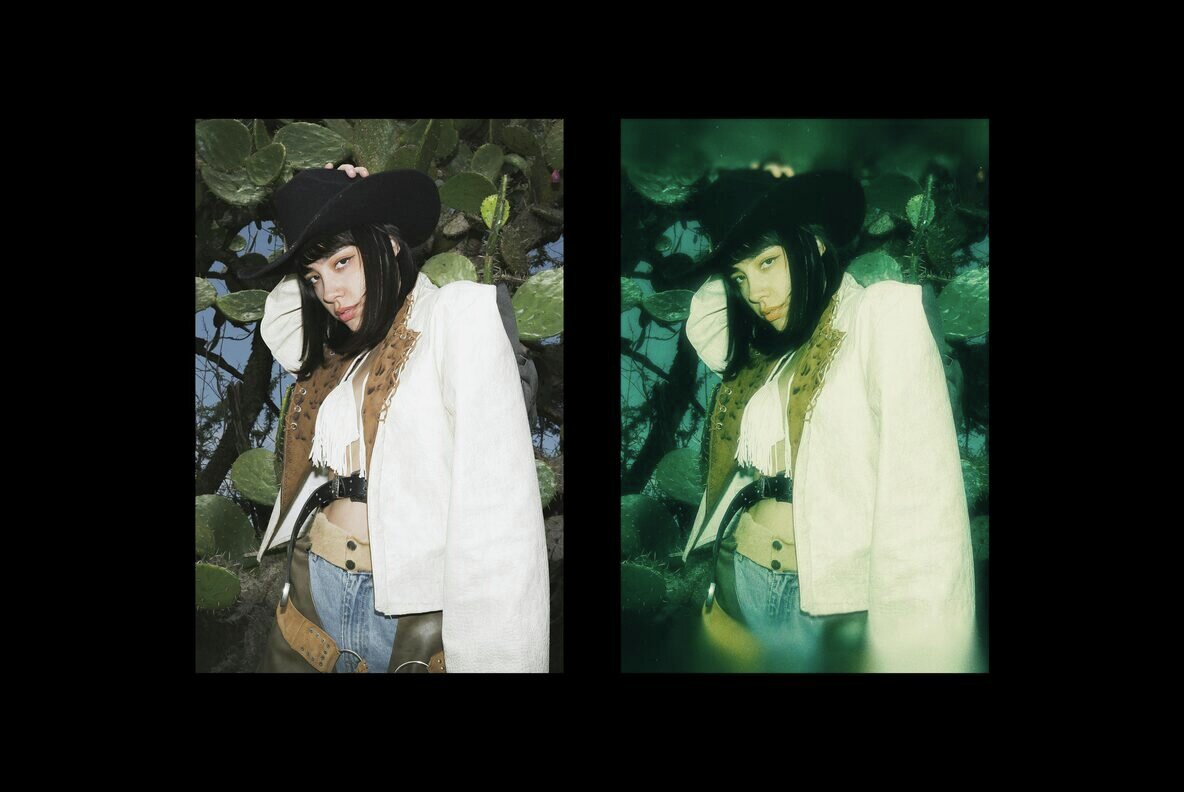 Cinematic Green Tint Photo Effect 4