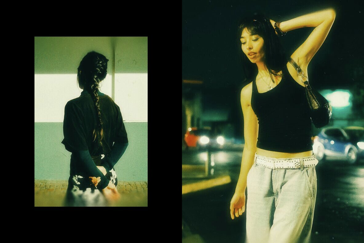 Cinematic Green Tint Photo Effect 6