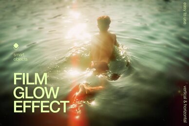 Vintage Film Glow Photo Effect