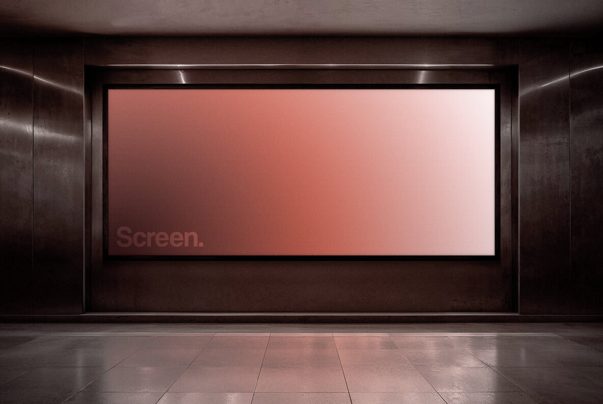 Metal Panels Screen Mockup 2