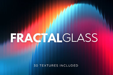Fractal Glass Gradient Textures