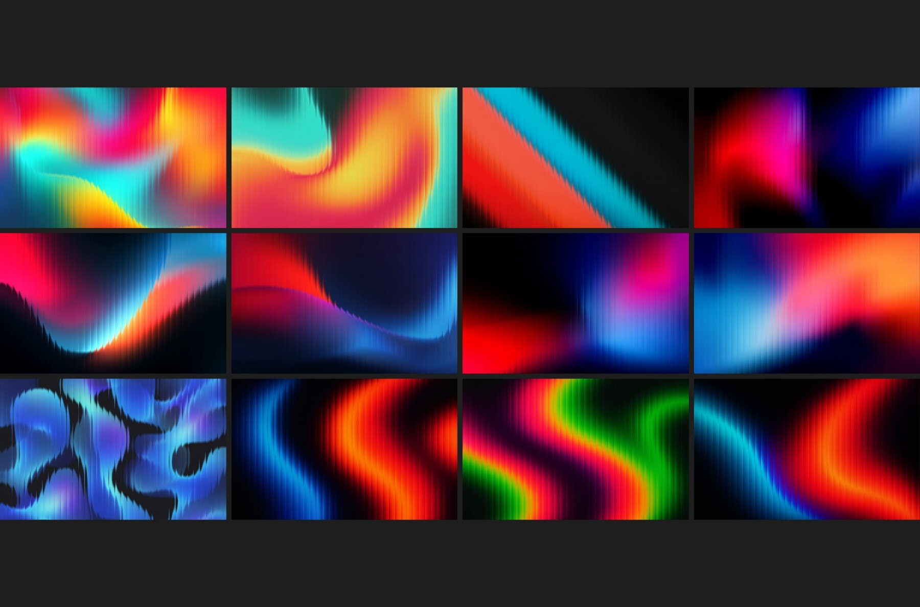 Fractal Glass Gradient Textures 6
