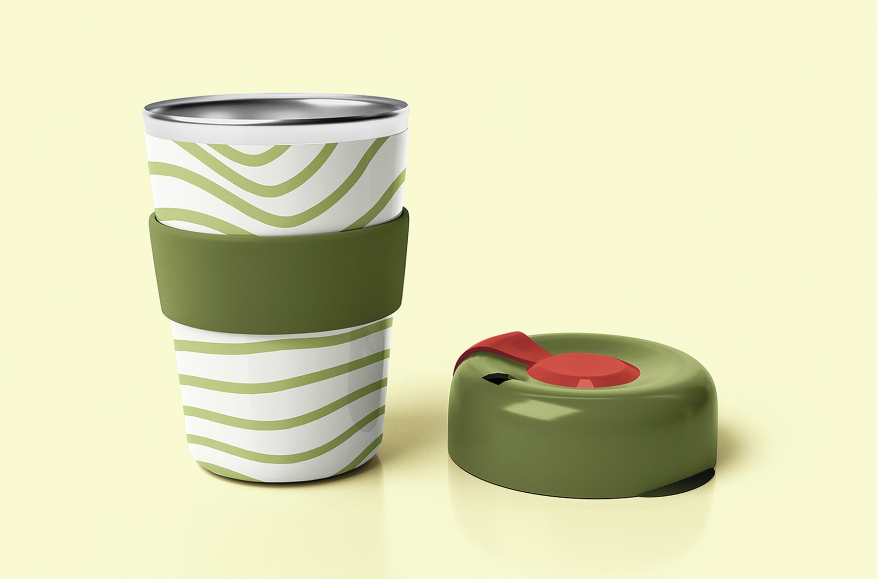 Reusable Coffee Cup Mockups 7