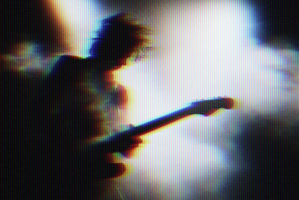 Anaglyph CRT Photo Effect 5