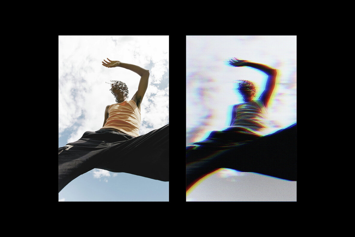 Anaglyph CRT Photo Effect 6