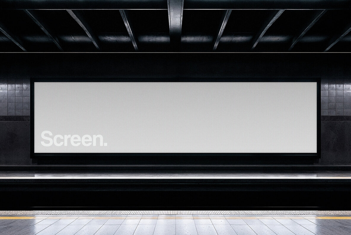 Subway Screen Mockup 4