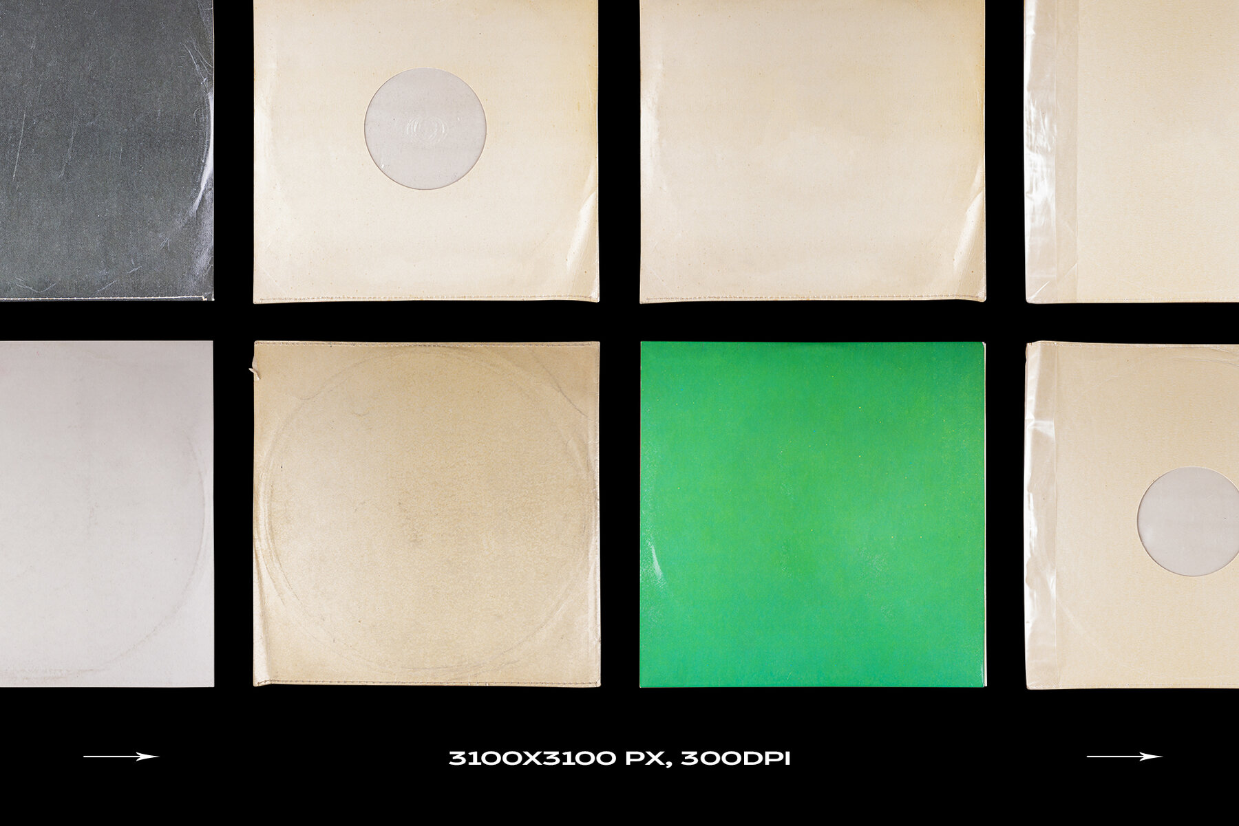 Vinyl Record Texture Bundle 9