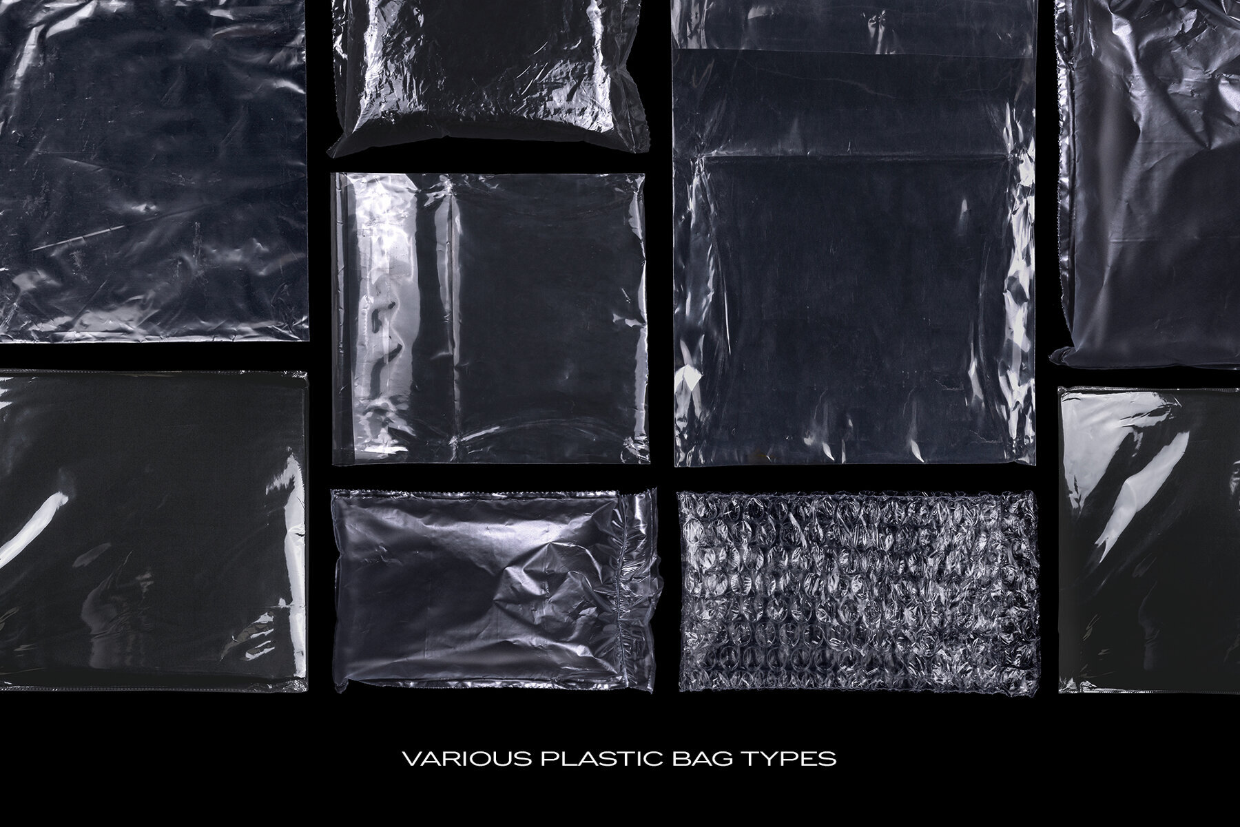 Plastic Bags Texture Branding Bundle 3