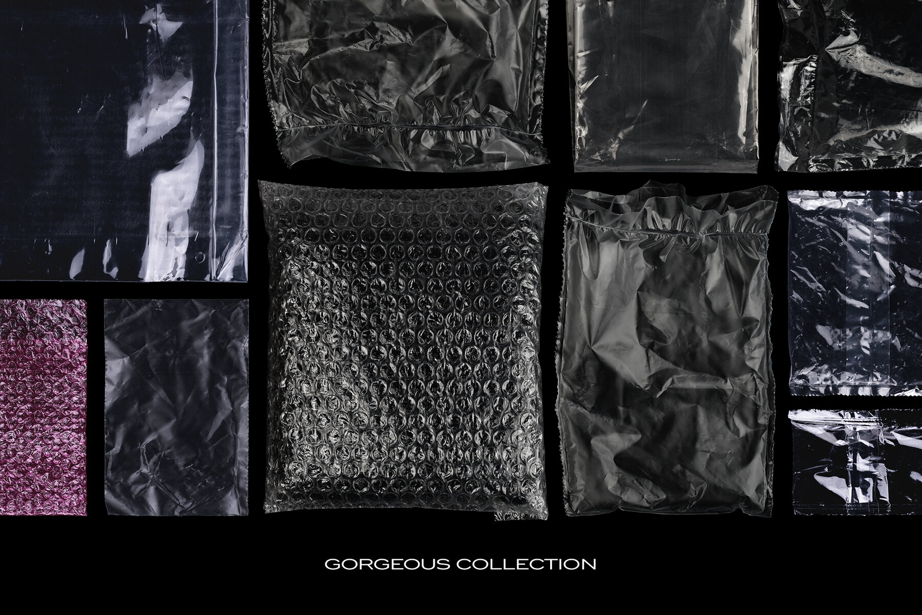 Plastic Bags Texture Branding Bundle 4