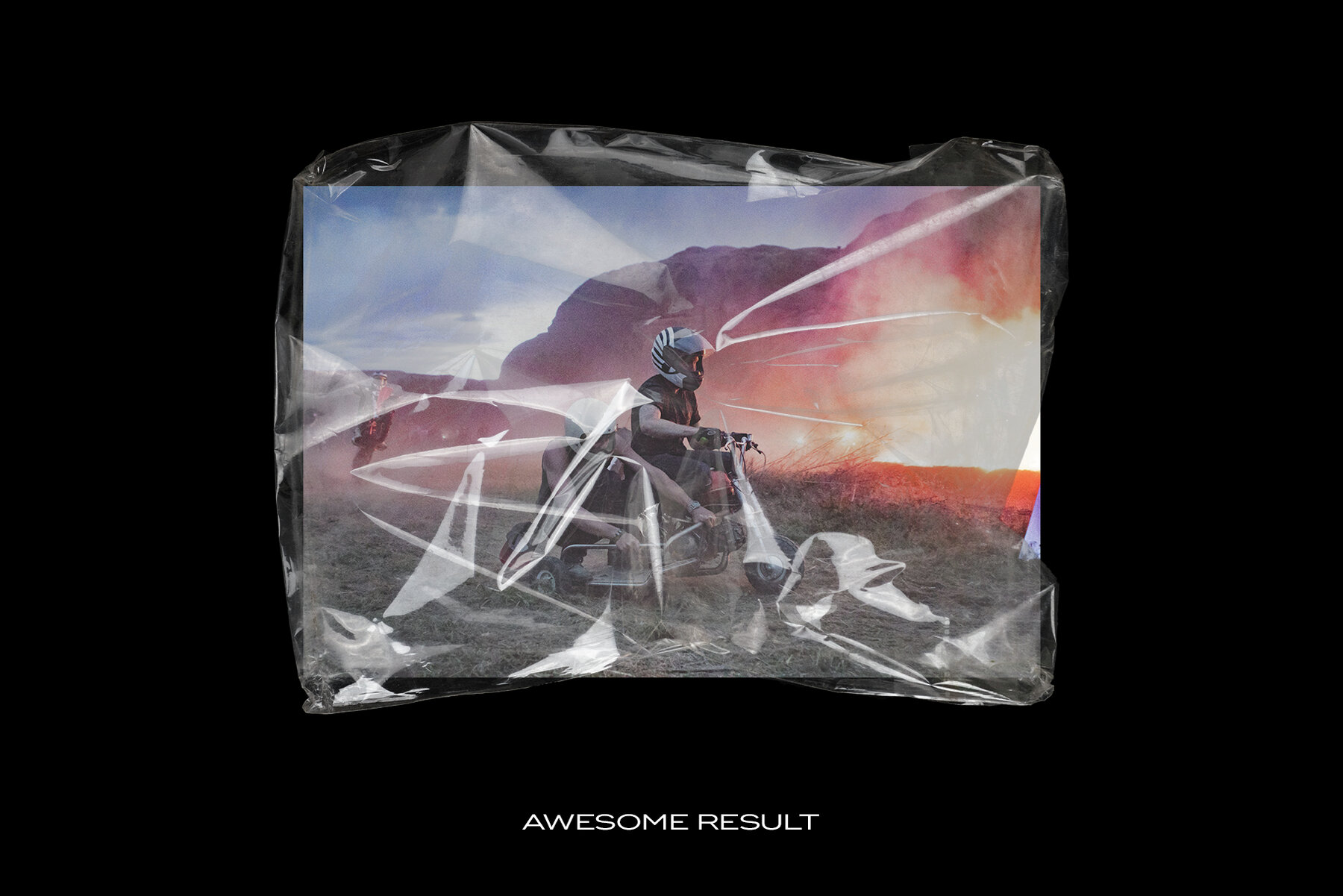 Plastic Bags Texture Branding Bundle 31