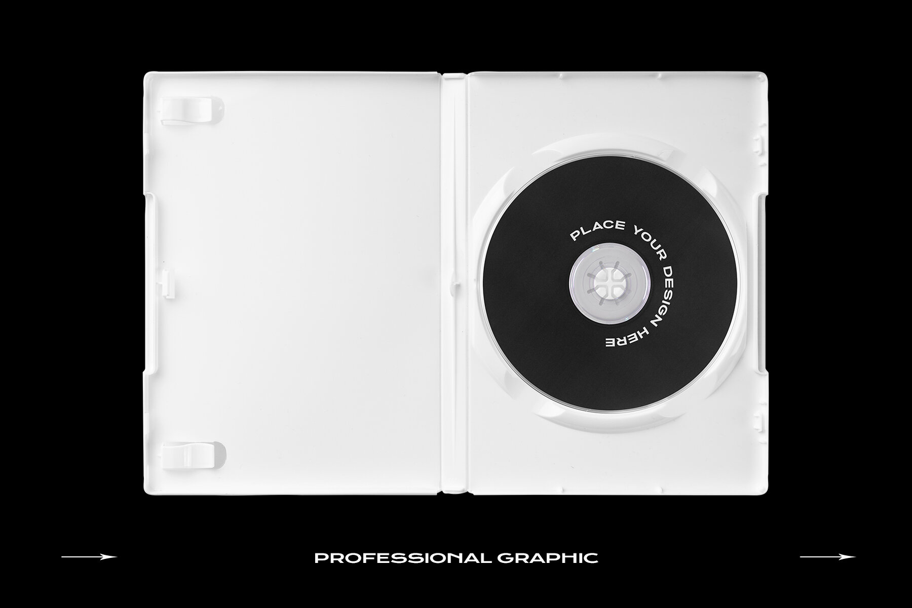 DVD Case Mockup Template Bundle Disc 14