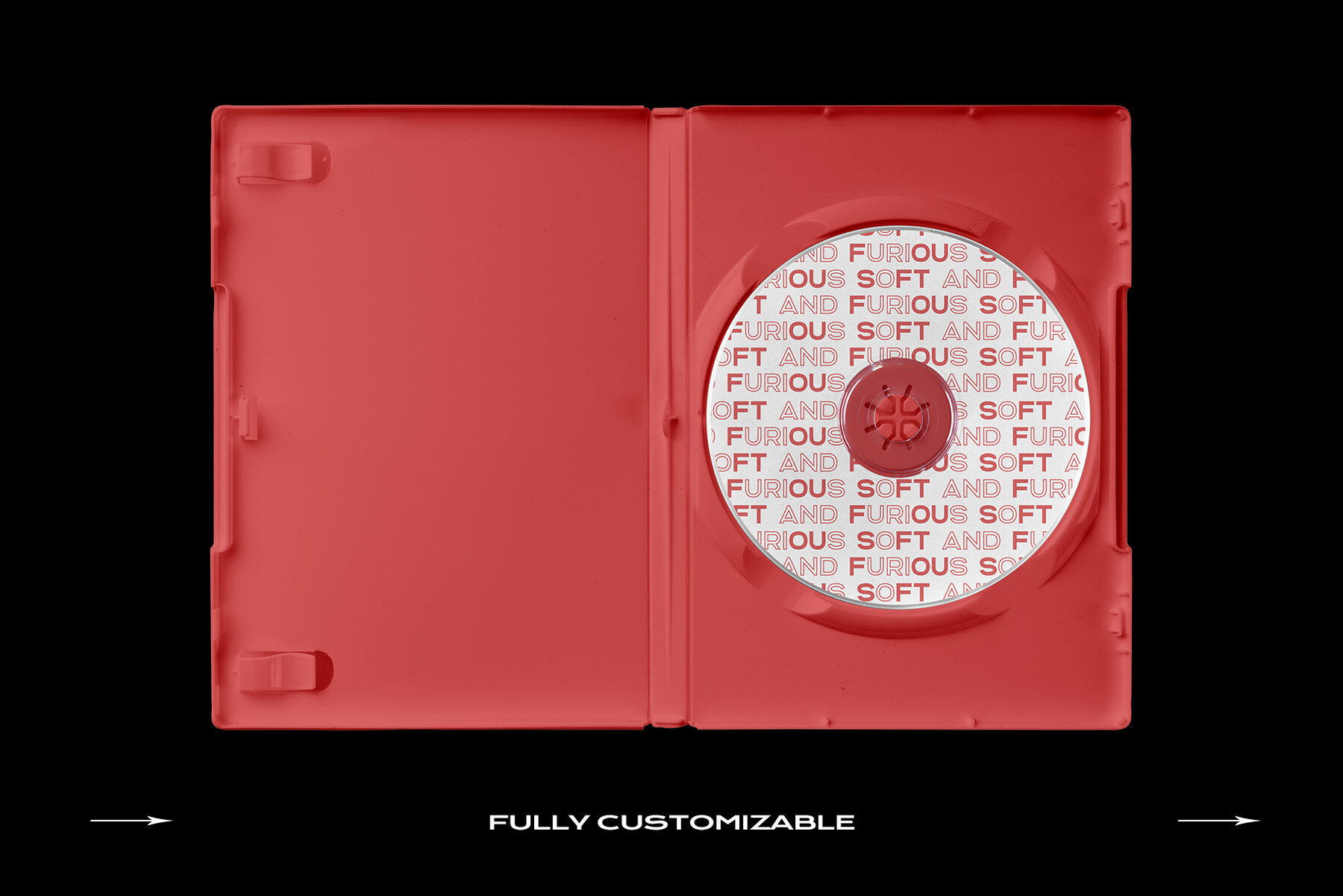 DVD Case Mockup Template Bundle Disc 15
