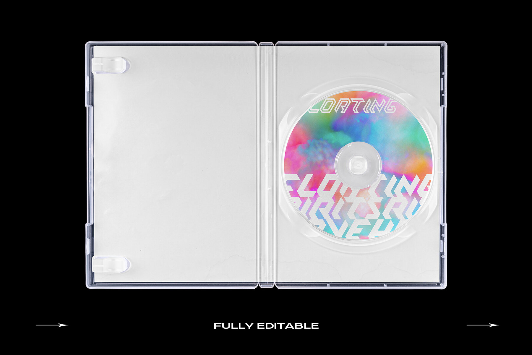DVD Case Mockup Template Bundle Disc 19