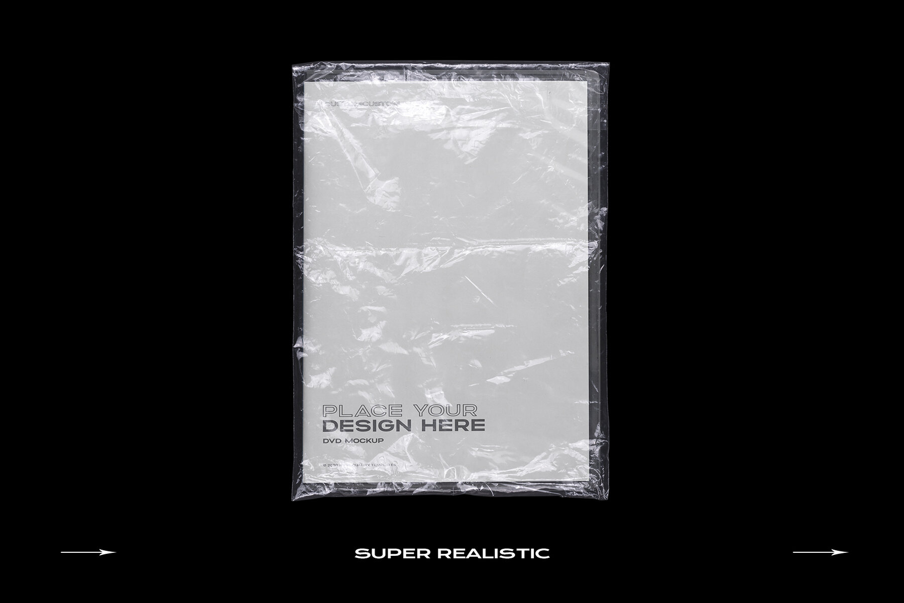 DVD Case Mockup Template Bundle Disc 20