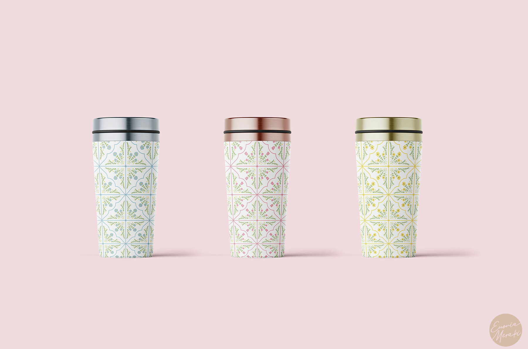 Cottagecore Tiles Pattern Set 7