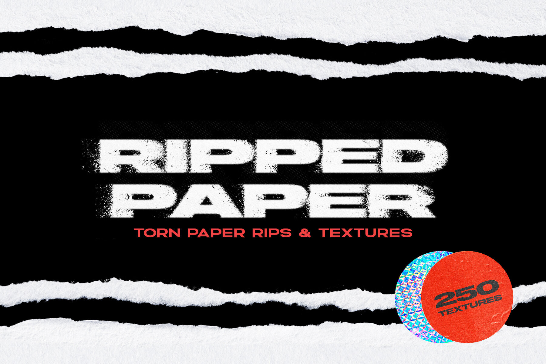 Ripped Torn Paper Transparent Rips Texture Bundle 1